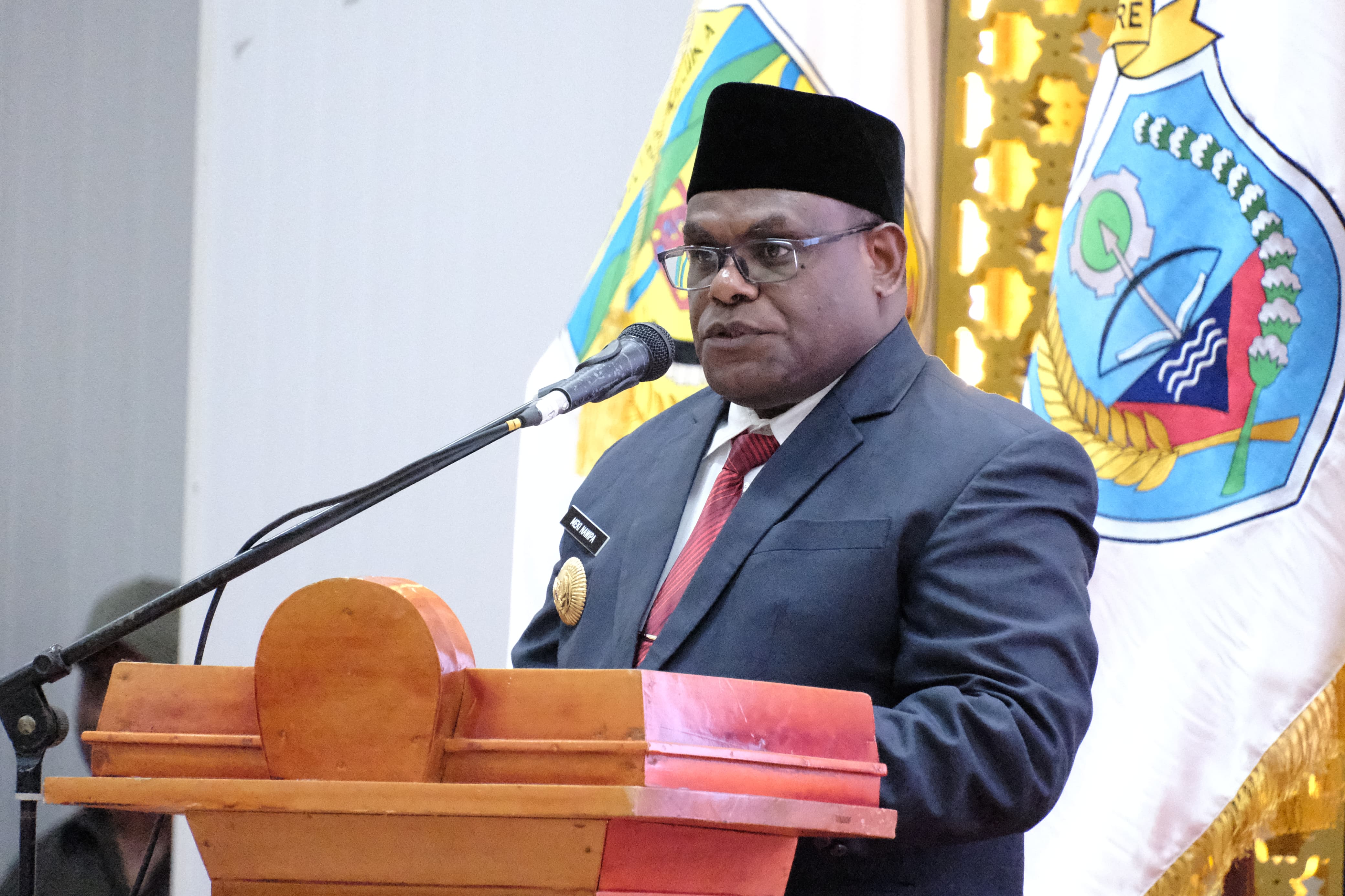 Gubernur Meki Nawipa: “Papua Tengah Harus Terbang, Kita Harus Kolaborasi”